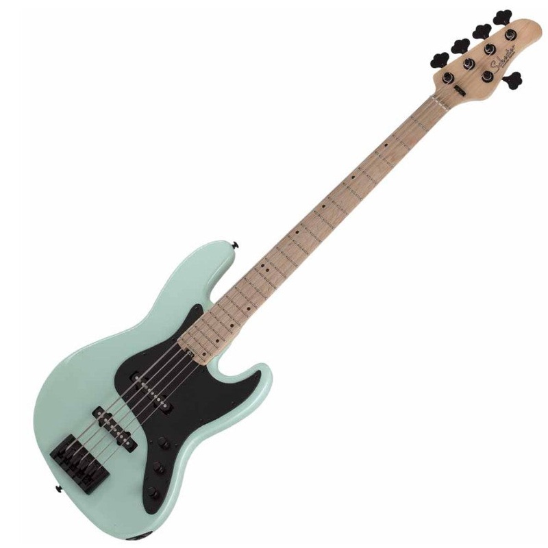 schecter-j-5-bass-in-surf-green Schecter J-5 Bass in Surf Green