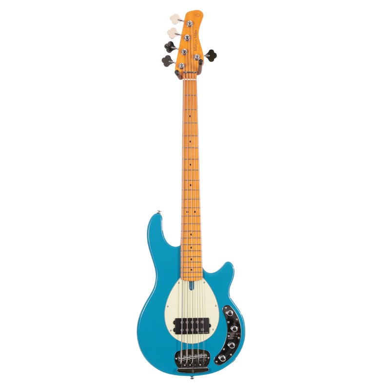 sire-marcus-miller-z3-5-string-bass-guitar-in-blue Sire Marcus Miller Z3 5-String Bass Guitar in Blue