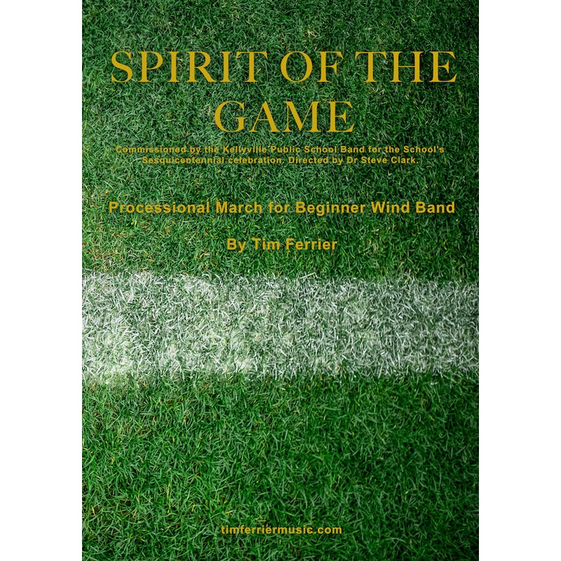 spirit-of-the-game-concert-band-chart-grade-1 Spirit Of The Game - Concert Band Chart Grade 1
