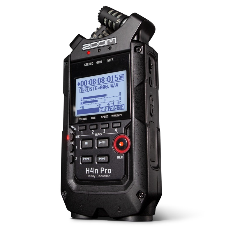 zoom-h4n-pro-handy-recorder-black Zoom H4n Pro Handy Recorder - Black