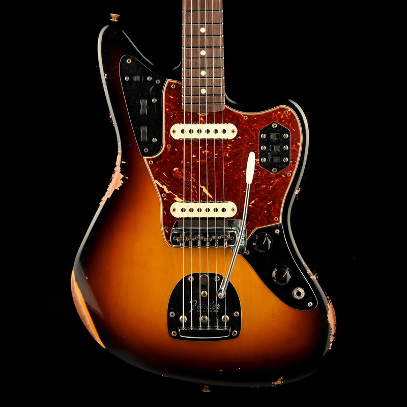 fender-custom-shop-roasted-1962-jaguar-journeyman-relic-wide-fade-2-tone-sunburst-with-case Fender Custom Shop Roasted 1962 Jaguar Journeyman Relic Wide Fade 2-Tone Sunburst With Case