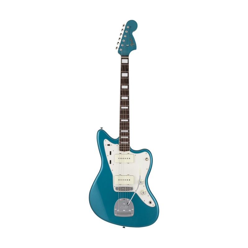fender-japan-traditional-late-60s-jazzmaster-electric-guitar-rw-fb-ocean-turquoise-metallic Fender Japan Traditional Late 60s Jazzmaster Electric Guitar, RW FB, Ocean Turquoise Metallic