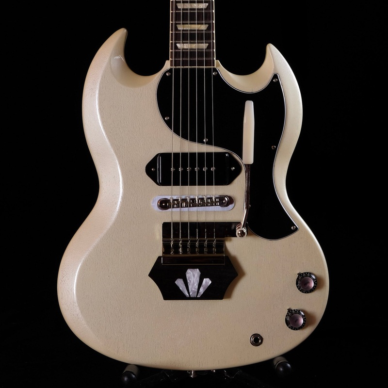 gibson-brian-ray-62-sg-junior-white-fox-electric-guitar-with-case Gibson Brian Ray '62 SG Junior White Fox Electric Guitar With Case
