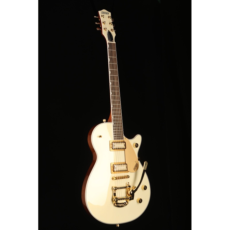 gretsch-electromatic-pristine-ltd-jet-single-cut-with-bigsby-white-gold-electric-guitar Gretsch Electromatic Pristine LTD Jet Single-Cut with Bigsby 'White Gold' Electric Guitar