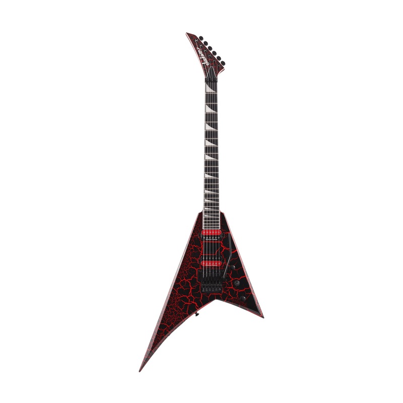 jackson-pro-series-rhoads-rr24-electric-guitar-ebony-fb-maul-crackle Jackson Pro Series Rhoads RR24 Electric Guitar, Ebony FB, Maul Crackle