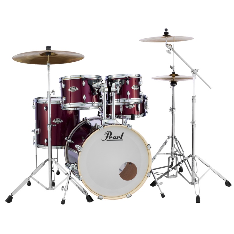 pearl-export-22-x18-bass-drum-w-bb70-burgundy-exx2218b-c760 Pearl Export 22"x18" Bass Drum w/BB70 BURGUNDY EXX2218B/C760