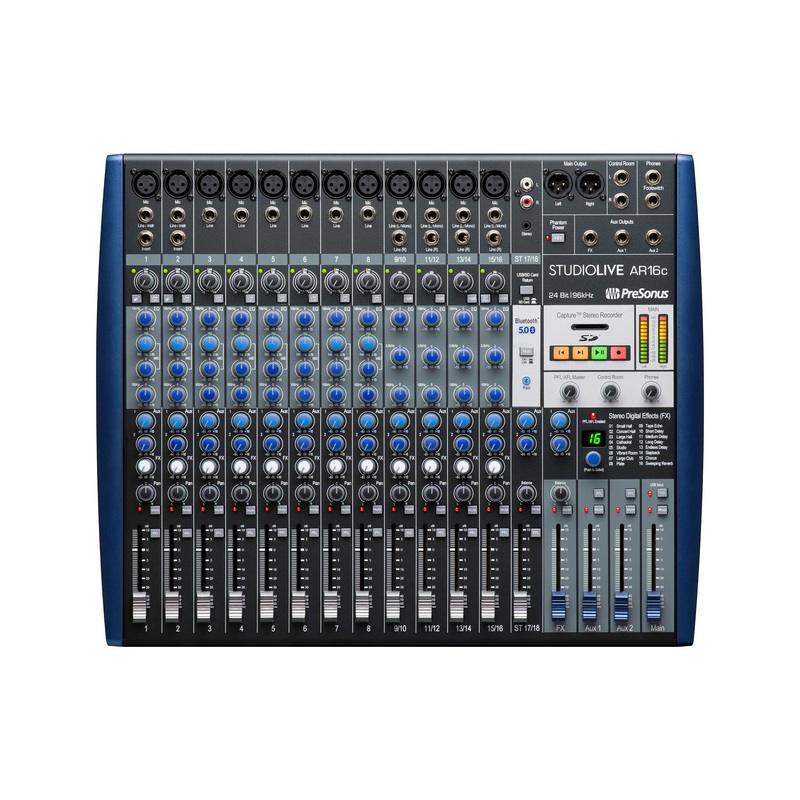presonus-studiolive-ar16c-16-channel-analog-mixer PreSonus StudioLive AR16c 16-Channel Analog Mixer