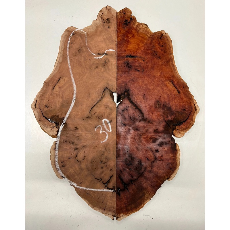 australian-red-gum-burl-guitar-drop-tops-21-x-14-x-3-8-30 Australian Red Gum Burl Guitar Drop Tops | 21" x 14" x 3/8" - #30
