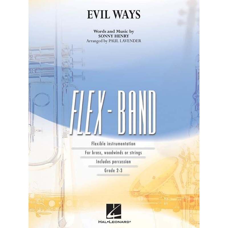 evil-ways-arr-paul-lavender-flexband-grade-2-3 Evil Ways Arr. Paul Lavender FlexBand Grade 2-3
