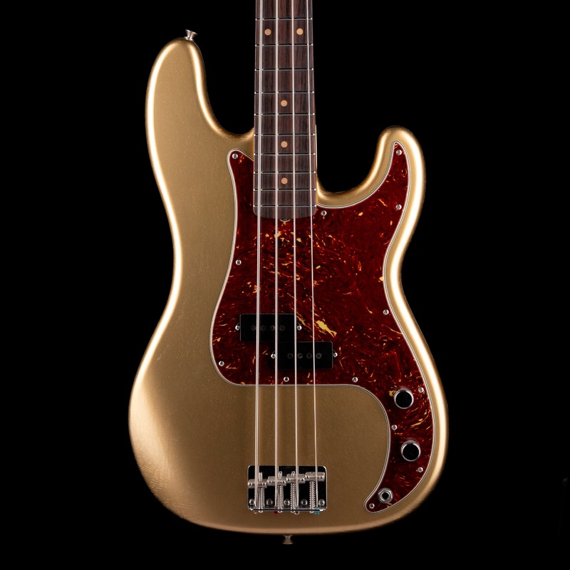 fender-custom-shop-1964-precision-bass-closet-classic-aztec-gold-with-case Fender Custom Shop 1964 Precision Bass Closet Classic Aztec Gold With Case