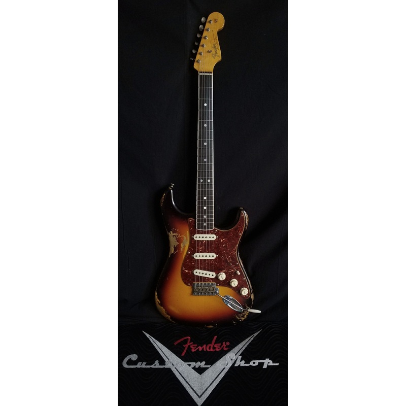 fender-custom-shop-limited-edition-60-s-bound-neck-stratocaster-heavy-relic-rosewood-3-tone-sunburst Fender Custom Shop Limited Edition 60's Bound Neck Stratocaster Heavy Relic Rosewood 3-Tone Sunburst