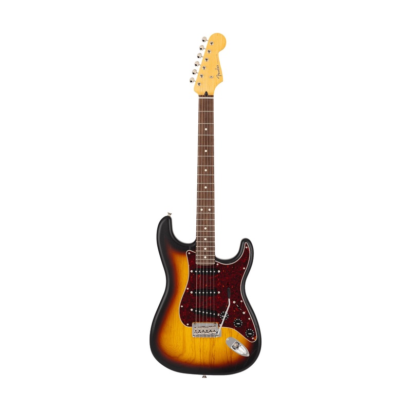 fender-mij-limited-stratocaster-electric-guitar-rw-fb-raw-ash-3-color-sunburst Fender MIJ Limited Stratocaster Electric Guitar, RW FB, Raw Ash 3-Color Sunburst