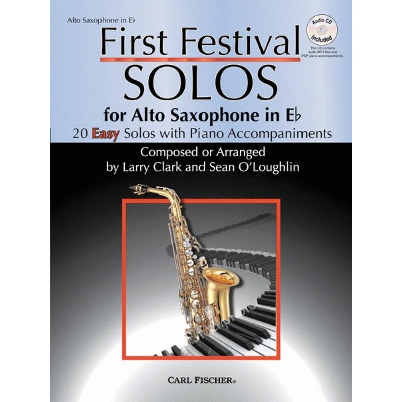 first-festival-solos-alto-saxophone-bk-cd First Festival Solos Alto Saxophone Bk/CD