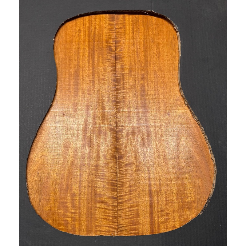 flame-genuine-mahogany-dreadnought-guitar-back-set-4151 Flame Genuine Mahogany Dreadnought Guitar Back Set #4151