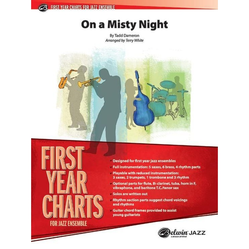 on-a-misty-night-arr-terry-white-stage-band-grade-1 On a Misty Night, Arr. Terry White Stage Band Grade 1