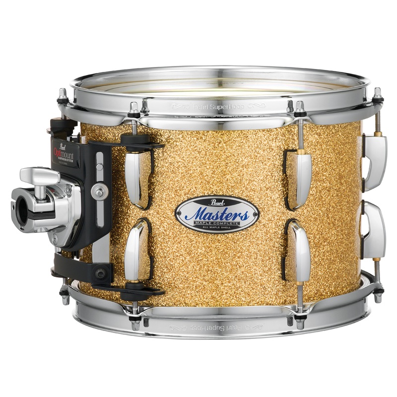 pearl-masters-maple-complete-12-x9-tom-w-optimount-bombay-gold-sparkle-mct1209t-c347 Pearl Masters Maple Complete 12"x9" tom w/optimount BOMBAY GOLD SPARKLE MCT1209T/C347