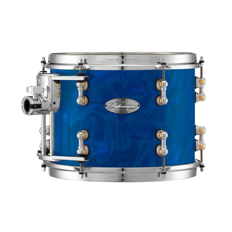 pearl-music-city-custom-13-x11-reference-pure-series-tom-blue-satin-moire-rfp1311t-c721 Pearl Music City Custom 13"x11" Reference Pure Series Tom BLUE SATIN MOIRE RFP1311T/C721