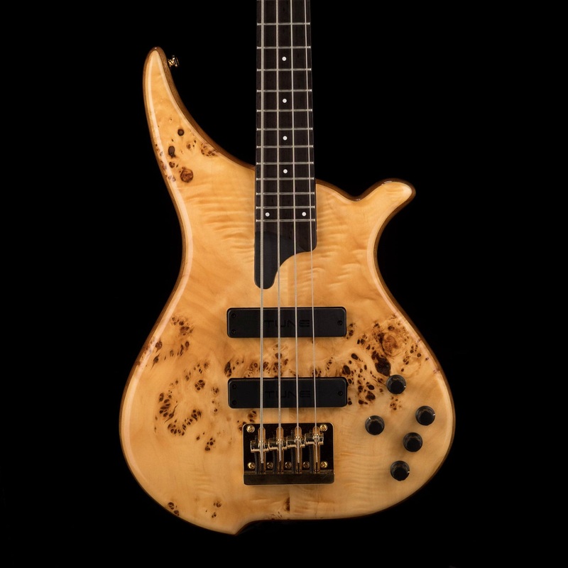pre-owned-tune-twb43-br-electric-bass-burl-top-natural-with-ohsc Pre Owned Tune TWB43-BR Electric Bass Burl Top Natural With OHSC