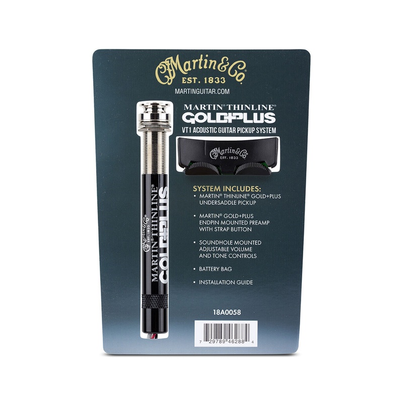 martin-18a0058-thinline-gold-plus-vti-acoustic-guitar-pickup-system Martin 18A0058 Thinline Gold Plus VTI Acoustic Guitar Pickup System