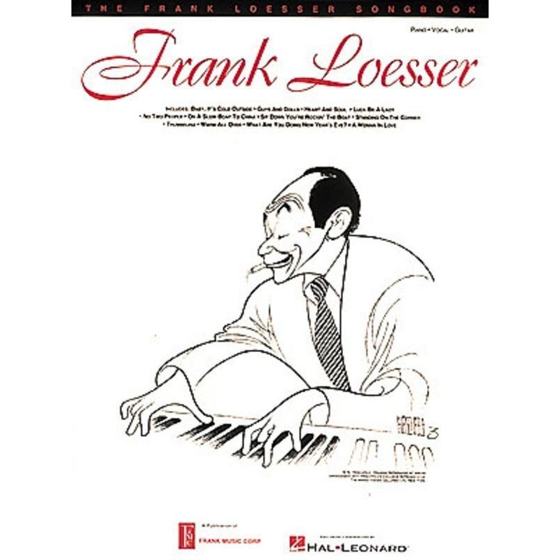the-frank-loesser-songbook-piano-vocal-guitar The Frank Loesser Songbook, Piano Vocal & Guitar
