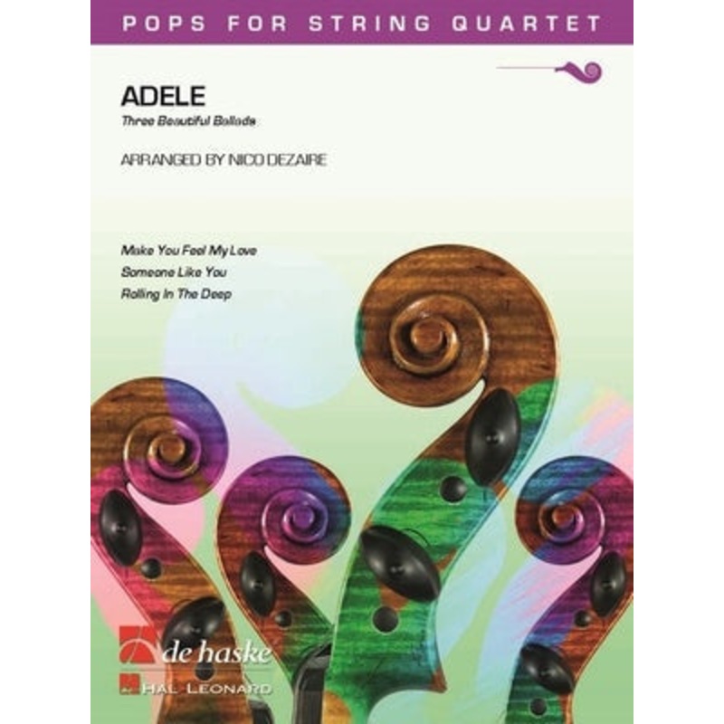 adele-3-beautiful-ballads-for-string-quartet-sc-pts Adele 3 Beautiful Ballads For String Quartet SC/PTS