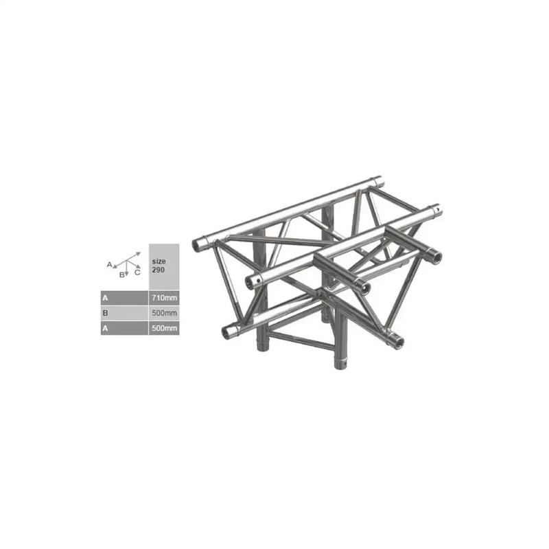 alustage-w-al33t42-trio-290-4-way-tpiece ALUSTAGE W.AL33T42 TRIO 290 4 WAY TPIECE