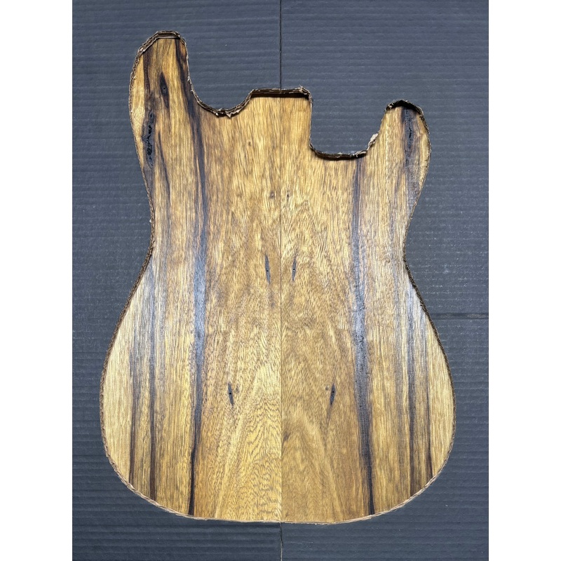 black-limba-guitar-drop-top-21-x-7-1-4-x-3-8-509 Black Limba Guitar Drop Top - 21" x 7-1/4" x 3/8" #509