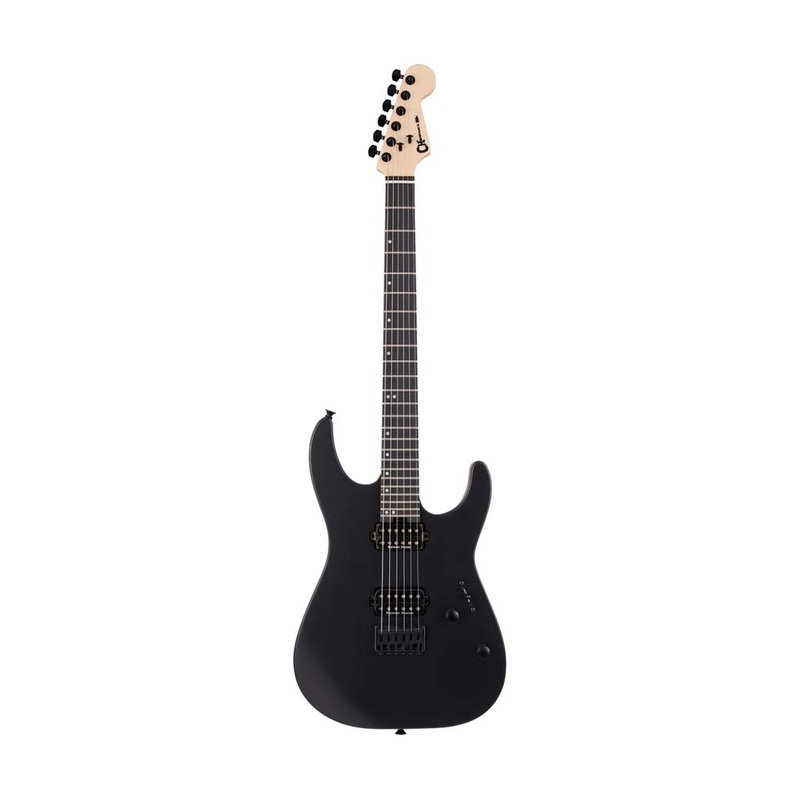 charvel-pro-mod-dk24-hh-ht-electric-guitar-ebony-fb-satin-black Charvel Pro-Mod DK24 HH HT Electric Guitar, Ebony FB, Satin Black
