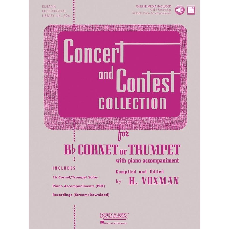 concert-and-contest-collection-for-trumpet-bk-cd Concert and Contest Collection for Trumpet Bk/CD