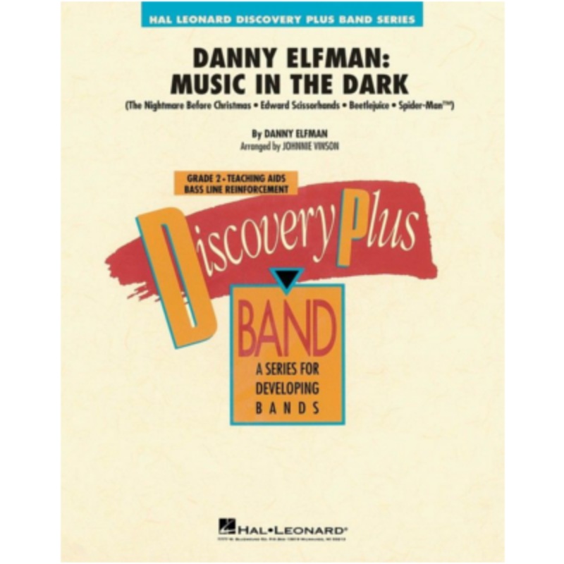 danny-elfman-music-in-the-dark-arr-johnnie-vinson-concert-band-chart-grade-2 Danny Elfman: Music in the Dark Arr. Johnnie Vinson Concert Band Chart Grade 2