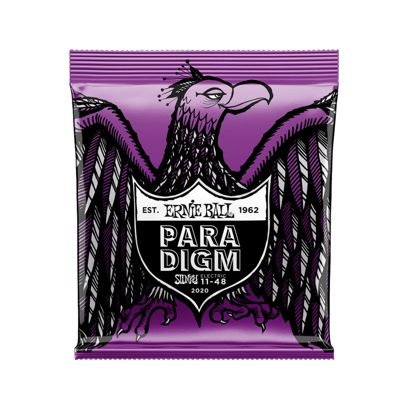 ernie-ball-paradigm-power-slinky-electric-guitar-strings-11-48 Ernie Ball Paradigm Power Slinky Electric Guitar Strings, 11-48