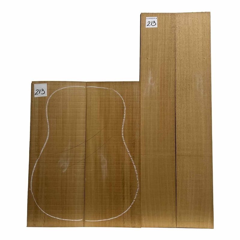 fijian-mahogany-dreadnought-guitar-back-and-side-sets-213 Fijian Mahogany Dreadnought Guitar Back And Side Sets #213