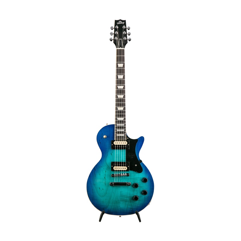 heritage-standard-collection-factory-special-h-150-electric-guitar-w-case-neptune-blue-burst Heritage Standard Collection Factory Special H-150 Electric Guitar w/Case, Neptune Blue Burst
