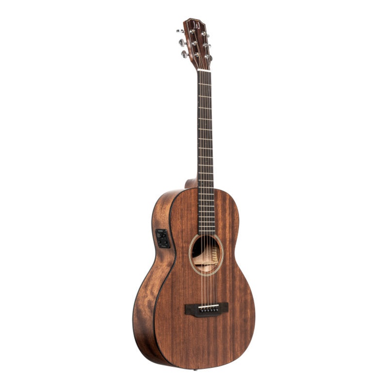 j-n-guitars-acoustic-electric-parlor-guitar-with-solid-mahogany-top-dovern-series J.N GUITARS Acoustic-electric parlor guitar with solid mahogany top, Dovern series