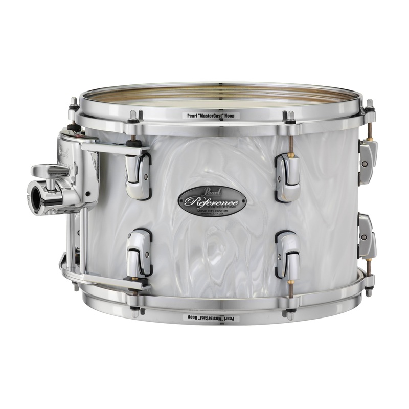 pearl-music-city-custom-13-x10-reference-series-tom-white-satin-moire-rf1310t-c722 Pearl Music City Custom 13"x10" Reference Series Tom WHITE SATIN MOIRE RF1310T/C722