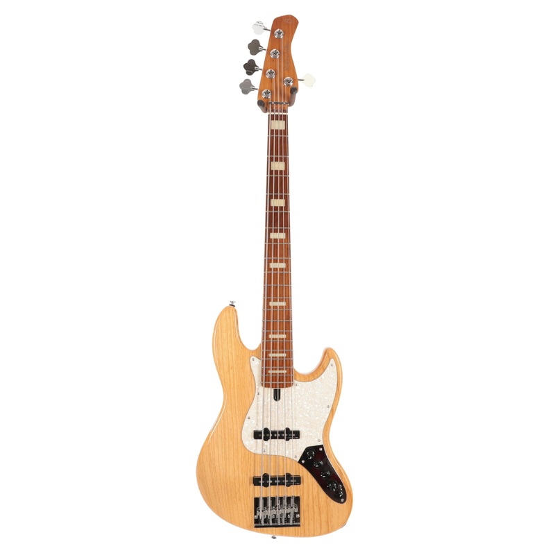 sire-marcus-miller-v8-swamp-ash-5-string-bass-guitar-in-natural-with-bag Sire Marcus Miller V8 Swamp Ash 5-String Bass Guitar in Natural With Bag