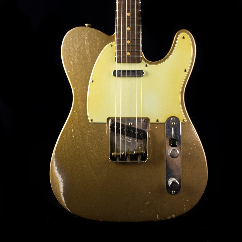 used-fender-custom-shop-masterbuilt-john-cruz-mvp-series-60-s-telecaster-relic-shoreline-gold Used Fender Custom Shop Masterbuilt John Cruz MVP Series 60's Telecaster Relic Shoreline Gold