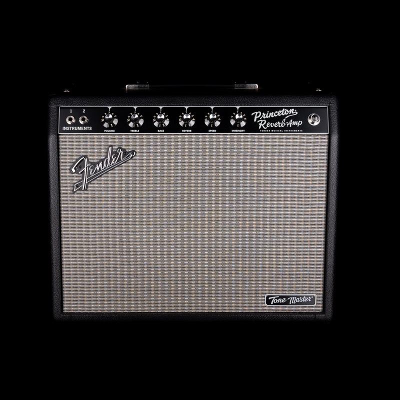 used-fender-tone-master-princeton-reverb-guitar-amp-combo-with-footswitch-and-cover Used Fender Tone Master Princeton Reverb Guitar Amp Combo With Footswitch and Cover