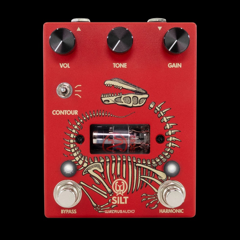 walrus-audio-silt-harmonic-tube-fuzz-pedal-red Walrus Audio Silt Harmonic Tube Fuzz Pedal - Red