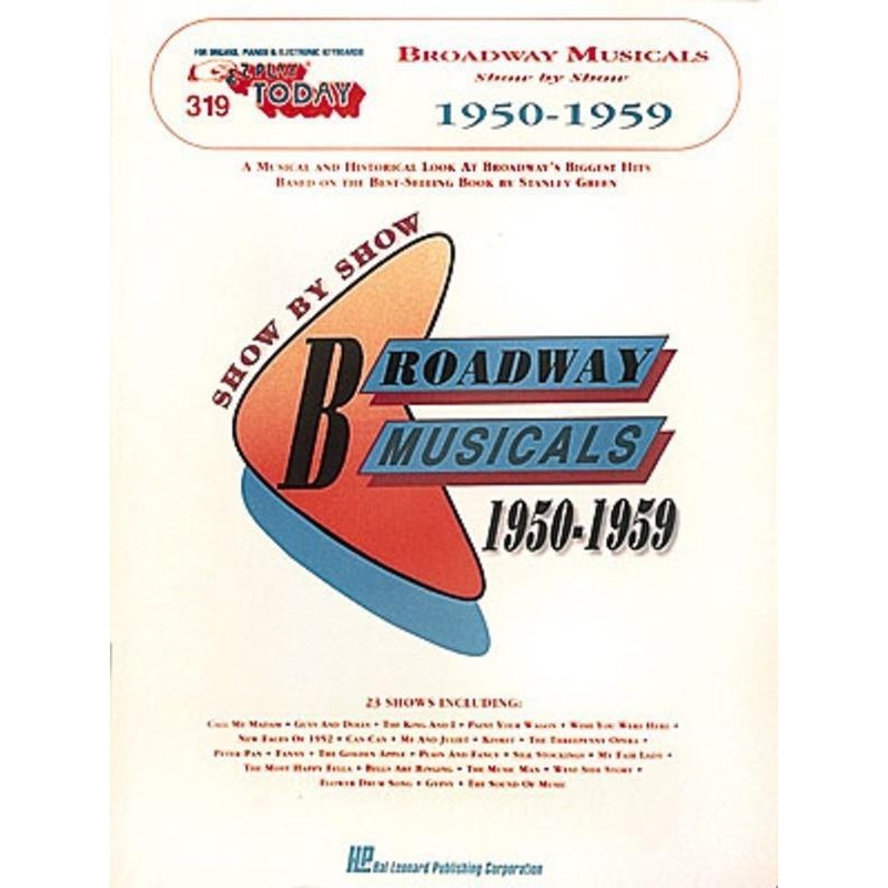 broadway-musicals-show-by-show-1950-1959-e-z-play Broadway Musicals Show By Show - 1950-1959, E-Z Play