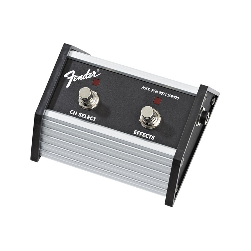 fender-2-button-amplifier-footswitch-channel-select-effects-on-off Fender 2 Button Amplifier Footswitch, Channel Select-Effects On-Off