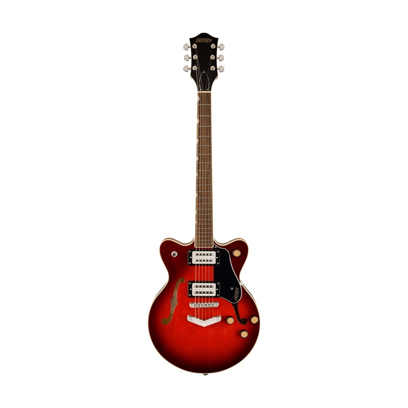 gretsch-g2655-streamliner-center-block-jr-double-cut-electric-guitar-w-v-stoptail-claret-burst Gretsch G2655 Streamliner Center Block Jr. Double-Cut Electric Guitar w/V-Stoptail, Claret Burst