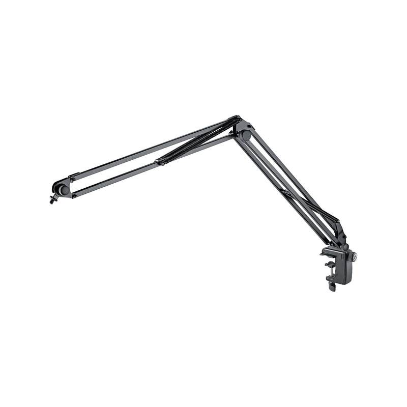 k-m-23840-microphone-desk-arm-black K&M 23840 Microphone Desk Arm, Black
