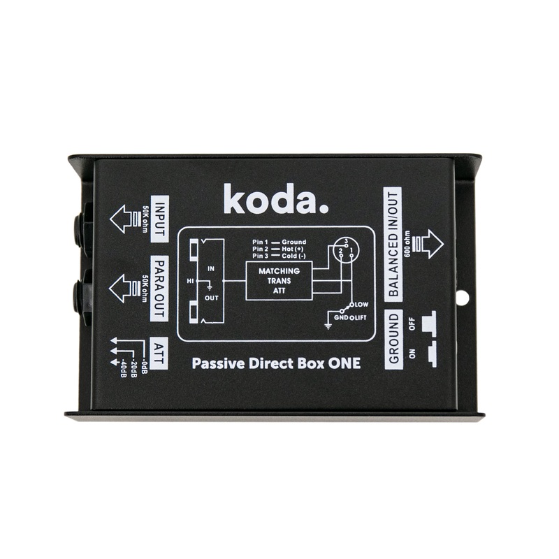 koda-essential-passive-direct-box-one koda essential Passive Direct Box ONE