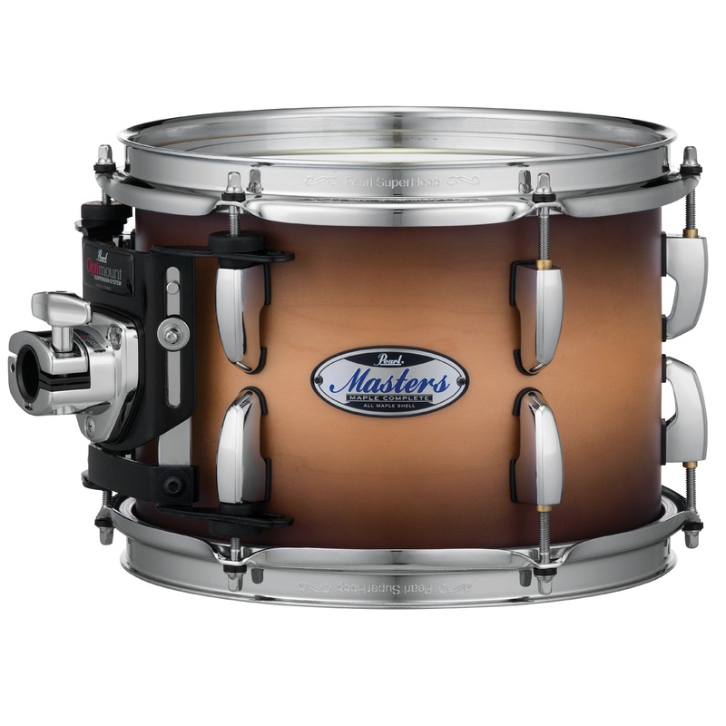 pearl-masters-maple-complete-14-x11-tom-w-optimount-satin-natural-burst-mct1411t-c351 Pearl Masters Maple Complete 14"x11" tom w/optimount SATIN NATURAL BURST MCT1411T/C351