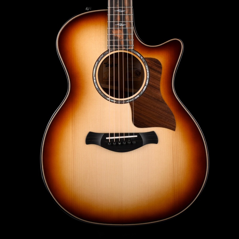 taylor-builder-s-edition-814ce-honduran-rosewood-kona-edgeburst-with-case Taylor Builder's Edition 814ce Honduran Rosewood Kona Edgeburst With Case