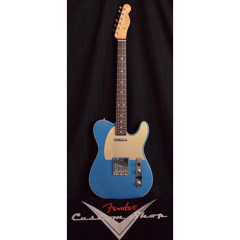 fender-custom-shop-bell-book-candle-1960-telecaster-custom-nos-rosewood-lake-placid-blue Fender Custom Shop "Bell, Book & Candle" 1960 Telecaster Custom NOS Rosewood Lake Placid Blue