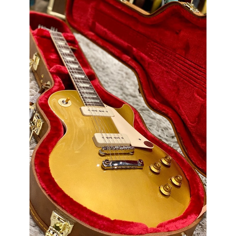 gibson-original-collection-les-paul-standard-50s-p90-gold-top Gibson Original Collection Les Paul Standard 50s P90 Gold Top