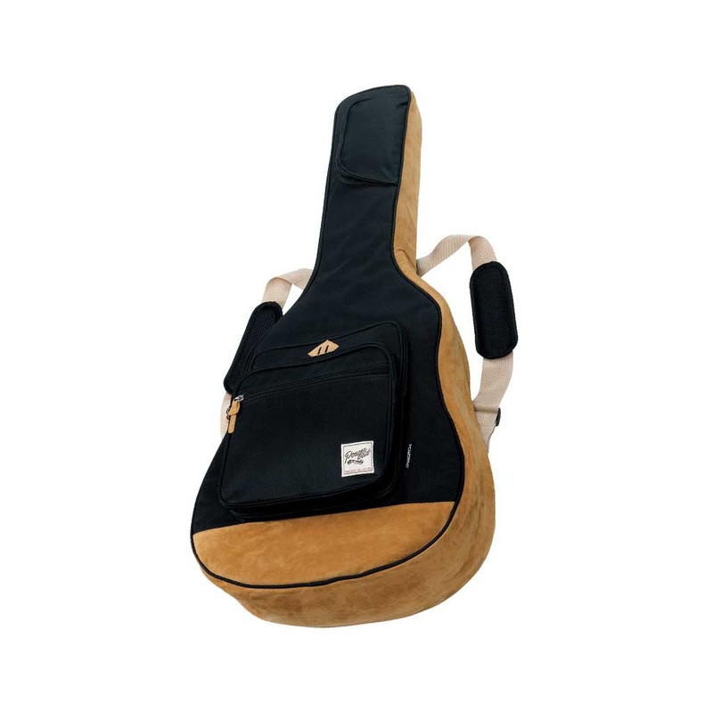 ibanez-iab541-bk-powerpad-designer-collection-acoustic-guitar-bag-black Ibanez IAB541-BK Powerpad Designer Collection Acoustic Guitar Bag, Black