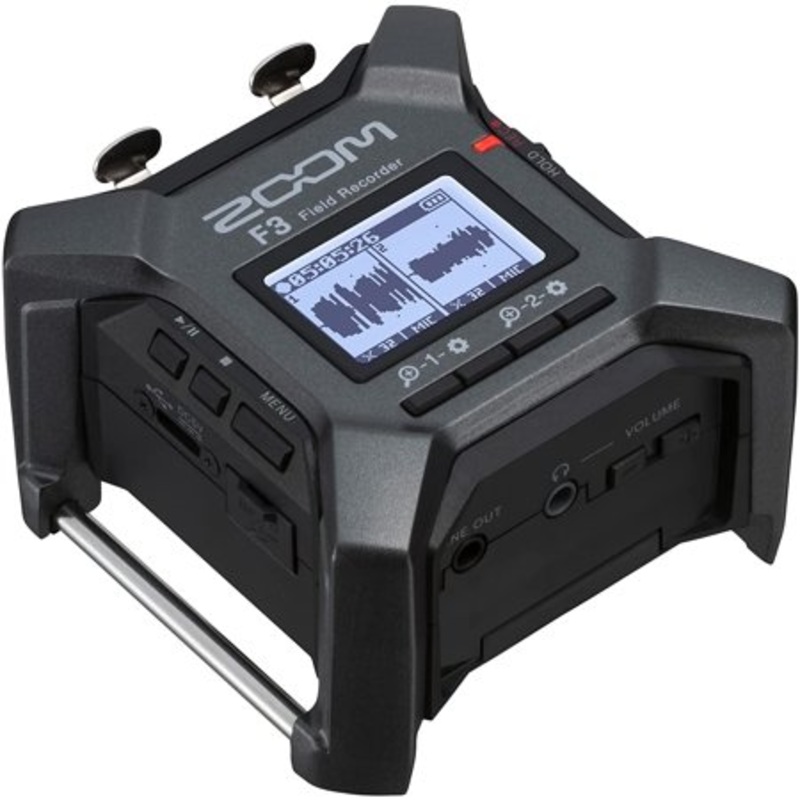 zoom-f3-2-input-field-recorder Zoom F3 2-input Field Recorder